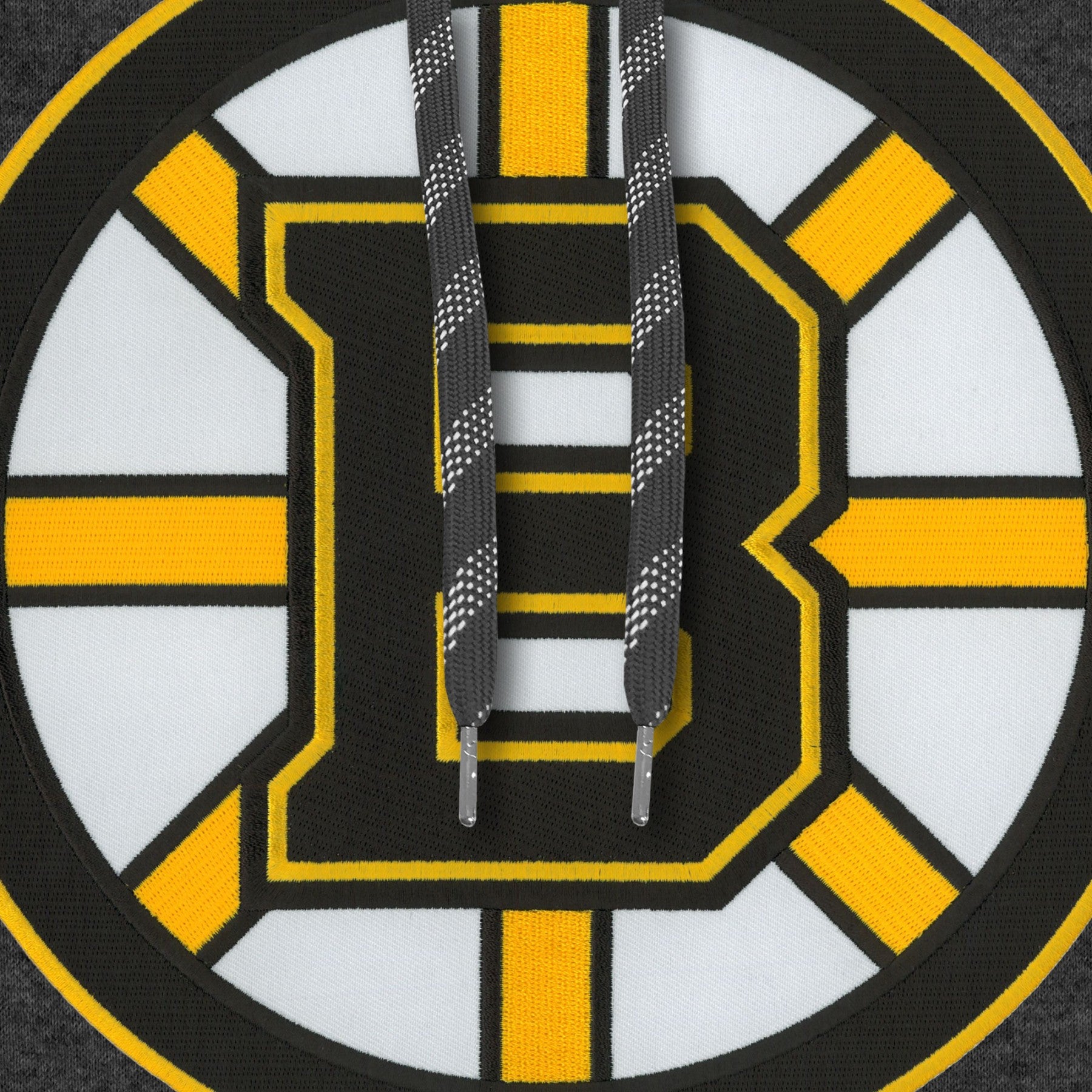 Sweat à capuche avec logo en sergé Express gris anthracite des Bruins de Boston NHL Bulletin pour hommes