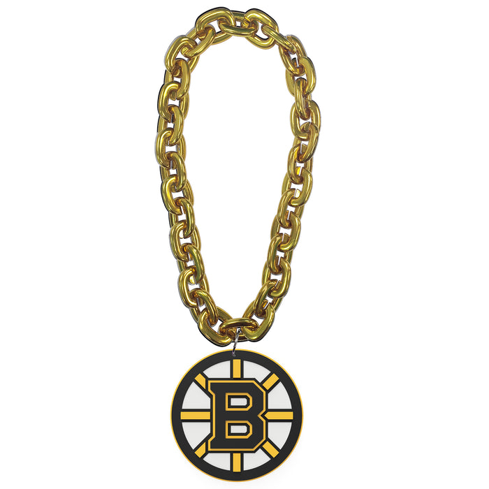 Boston Bruins NHL FanFave FanChain Gold Chain Necklace
