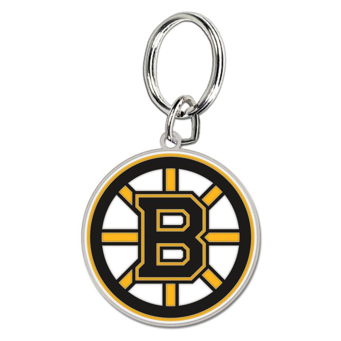 Boston Bruins NHL WinCraft Team Logo Premium Keychain