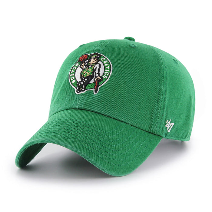 Boston Celtics NBA 47 Brand Men's Green Clean Up Adjustable Hat