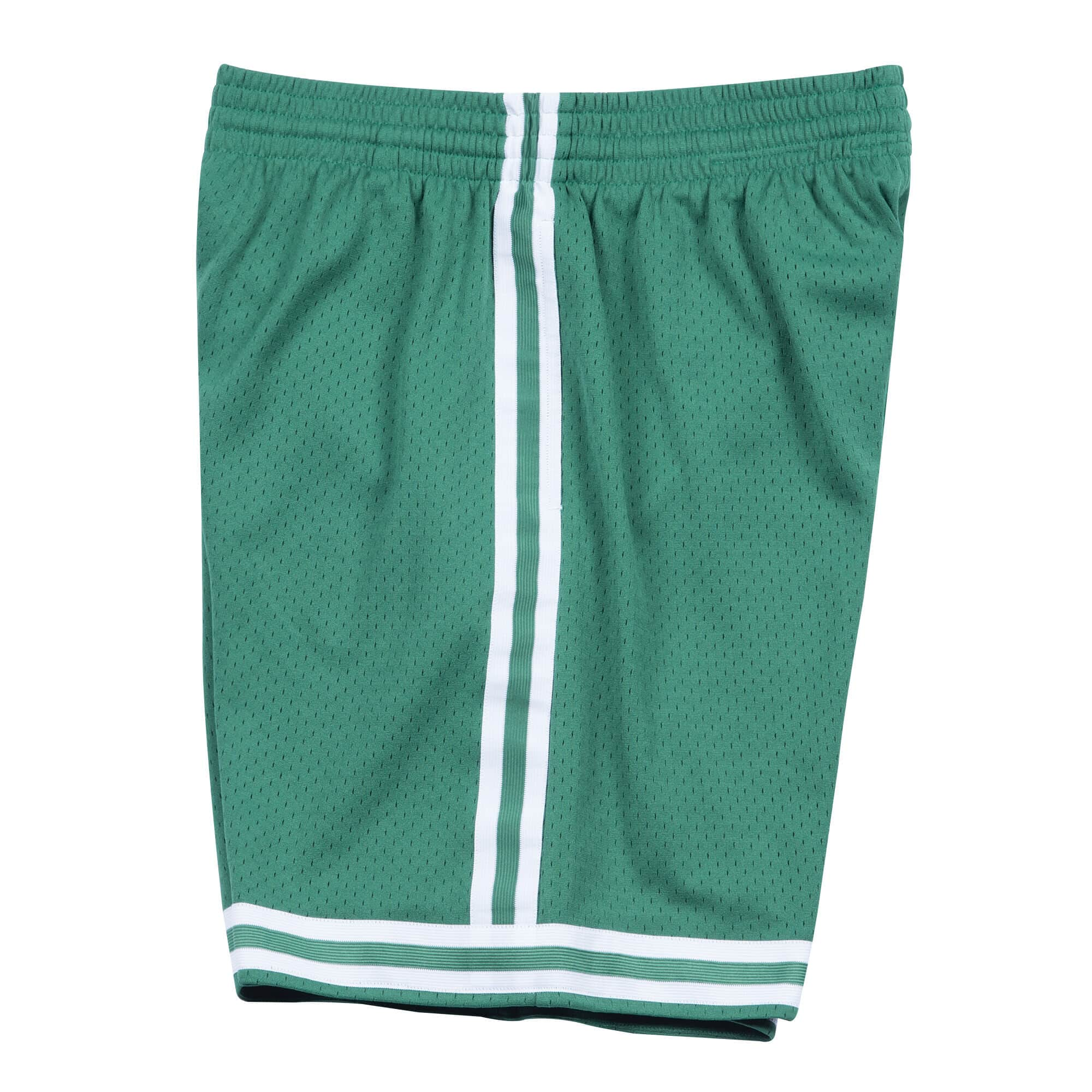 Boston Celtics NBA Mitchell & Ness Short Swingman vert 1985-86 Hardwood Classics pour hommes