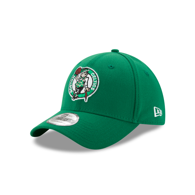 Casquette extensible classique Boston Celtics NBA New Era verte 39Thirty Team pour homme