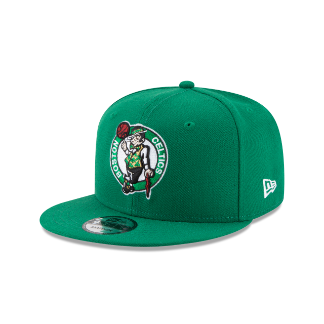 Boston Celtics NBA New Era Snapback 9Fifty Basic vert pour hommes