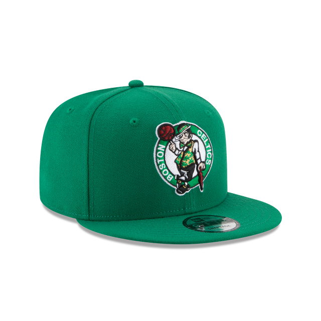 Boston Celtics NBA New Era Snapback 9Fifty Basic vert pour hommes