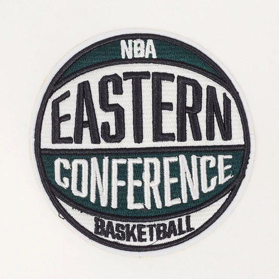 Boston Celtics NBA Pro Standard Men's Eggshell/Black Modern Originals Rib Wool Varsity Jacket