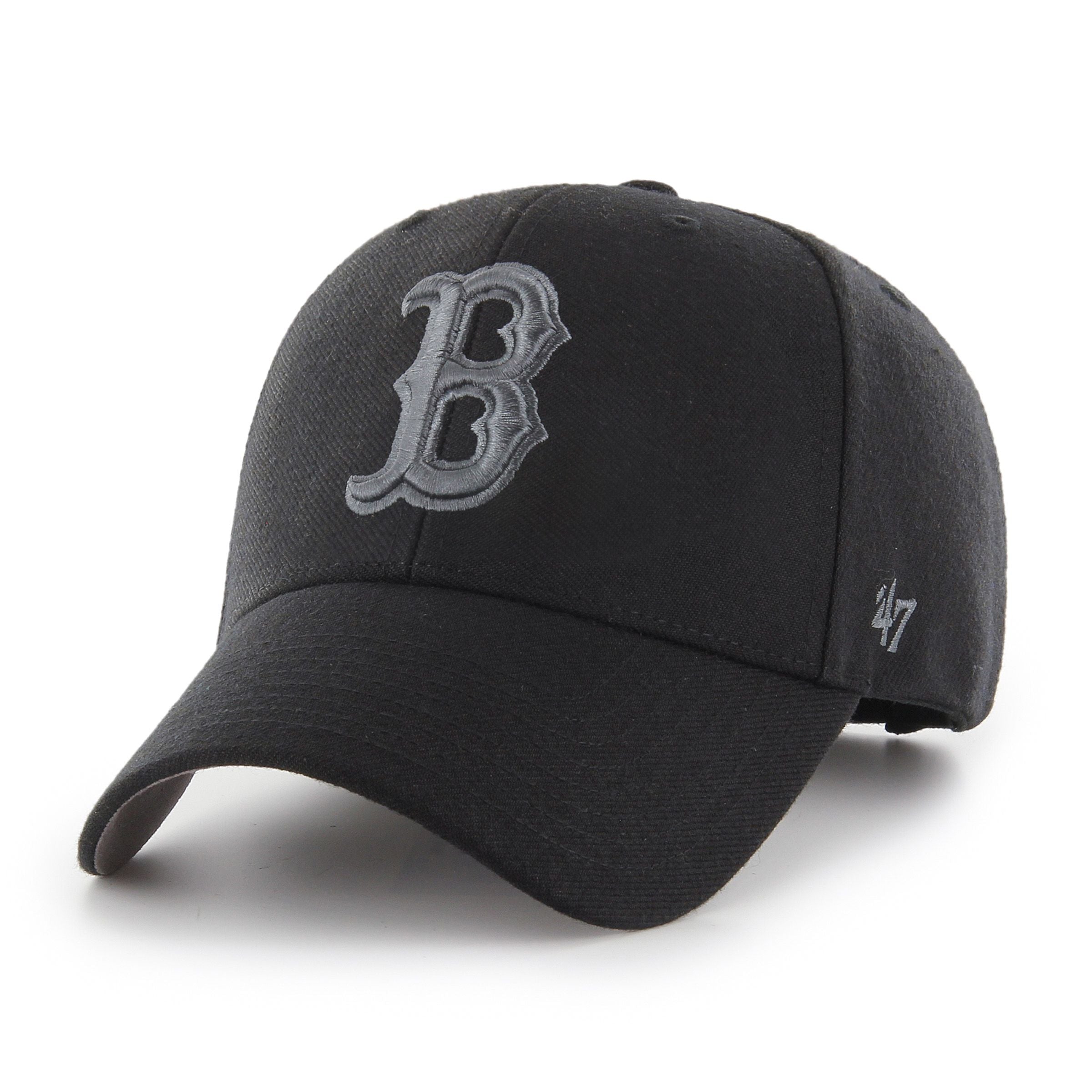 Boston Red Sox MLB 47 Brand Men's Black MVP Adjustable Hat