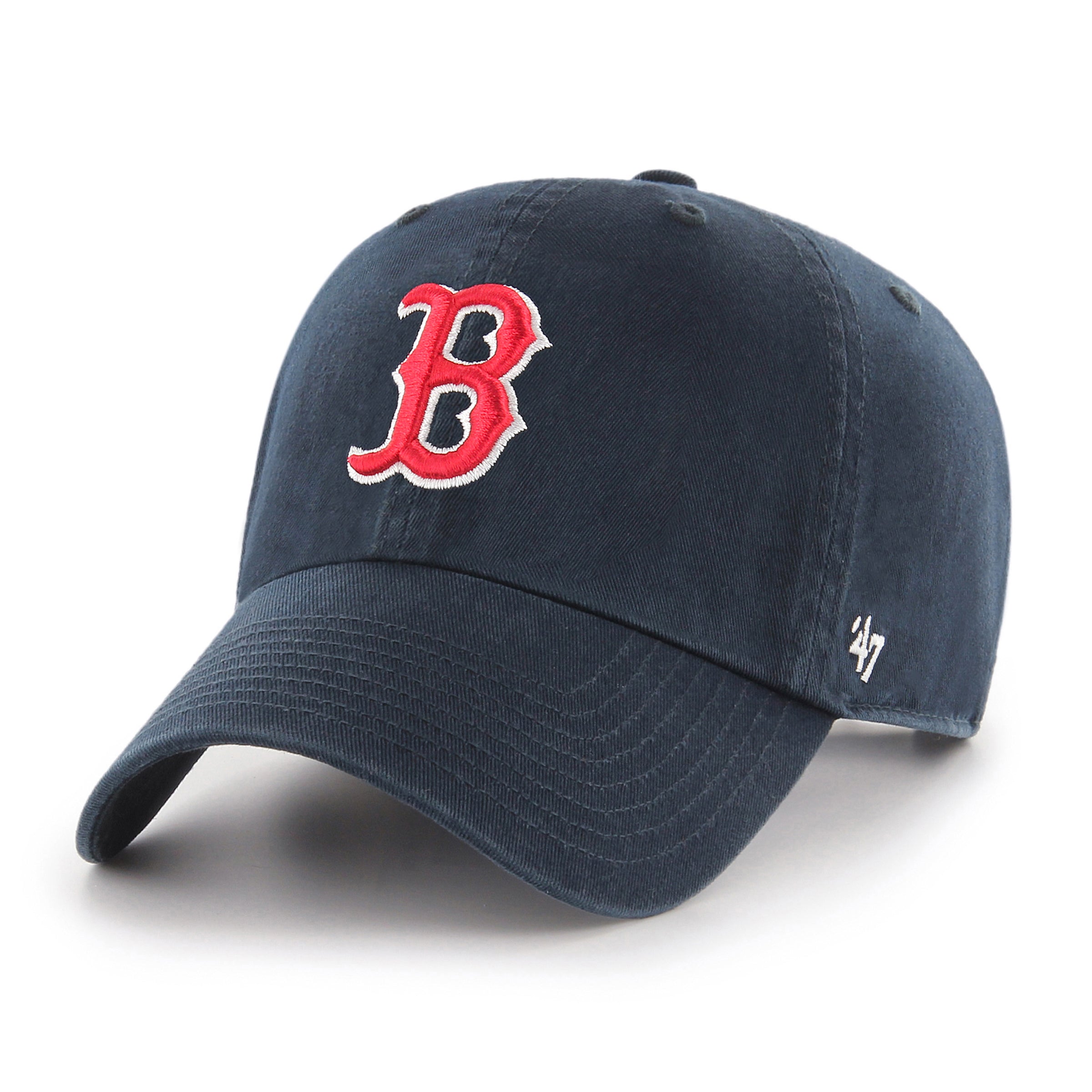 Boston Red Sox MLB 47 Brand Men's Navy Clean Up Adjustable Hat