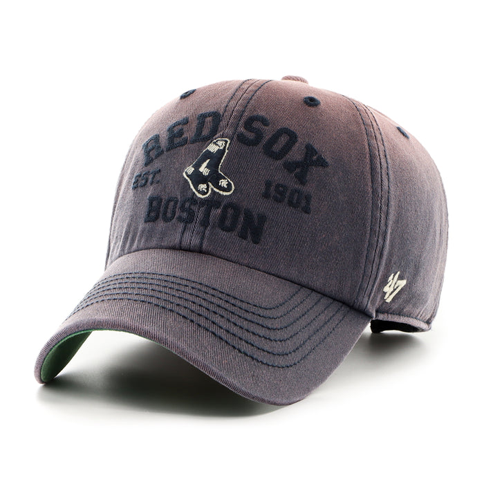 Boston Red Sox MLB 47 Brand Men's Navy Dusted Steuben Clean Up Adjustable Hat