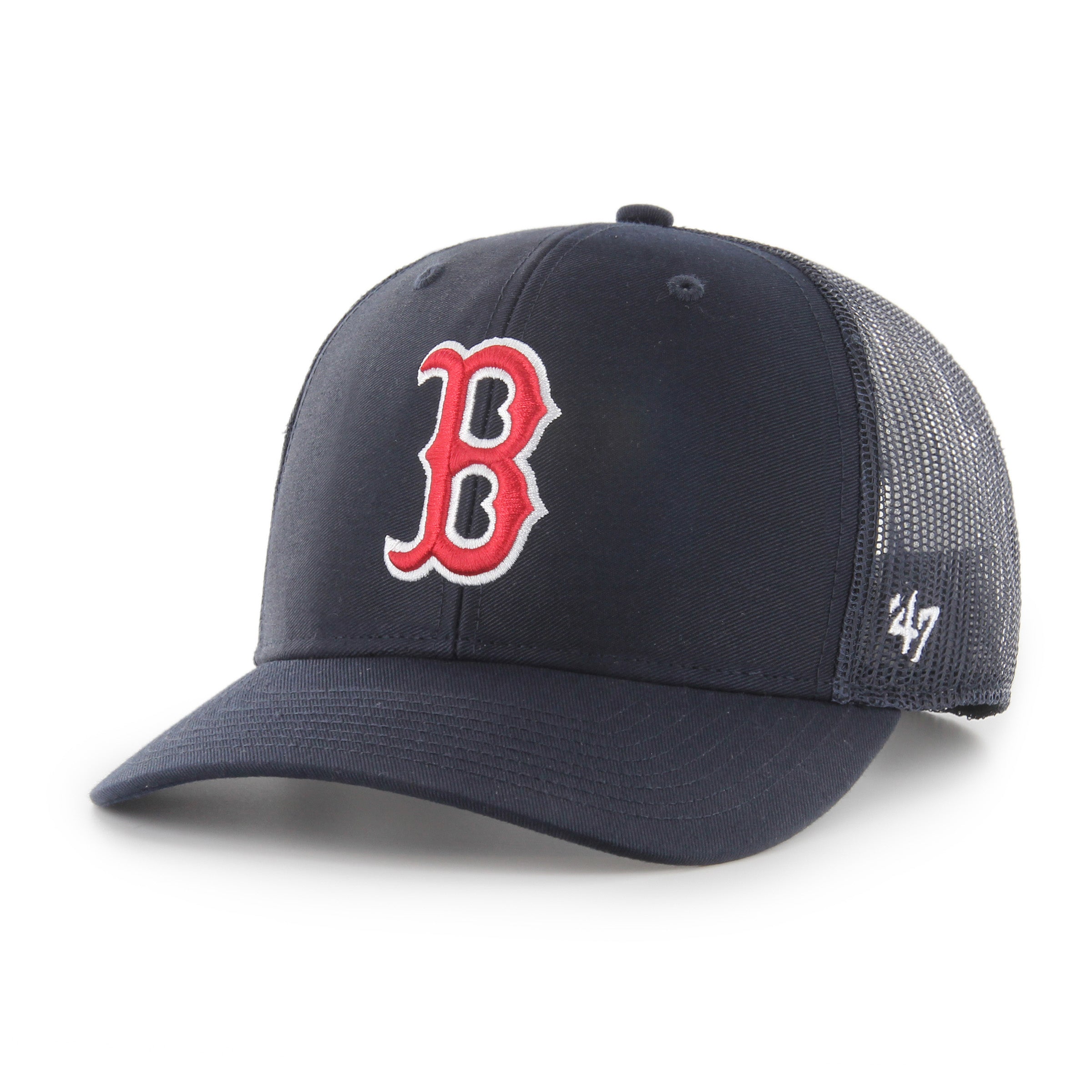 Casquette réglable de camionneur bleu marine des Red Sox de Boston MLB 47 Brand pour hommes