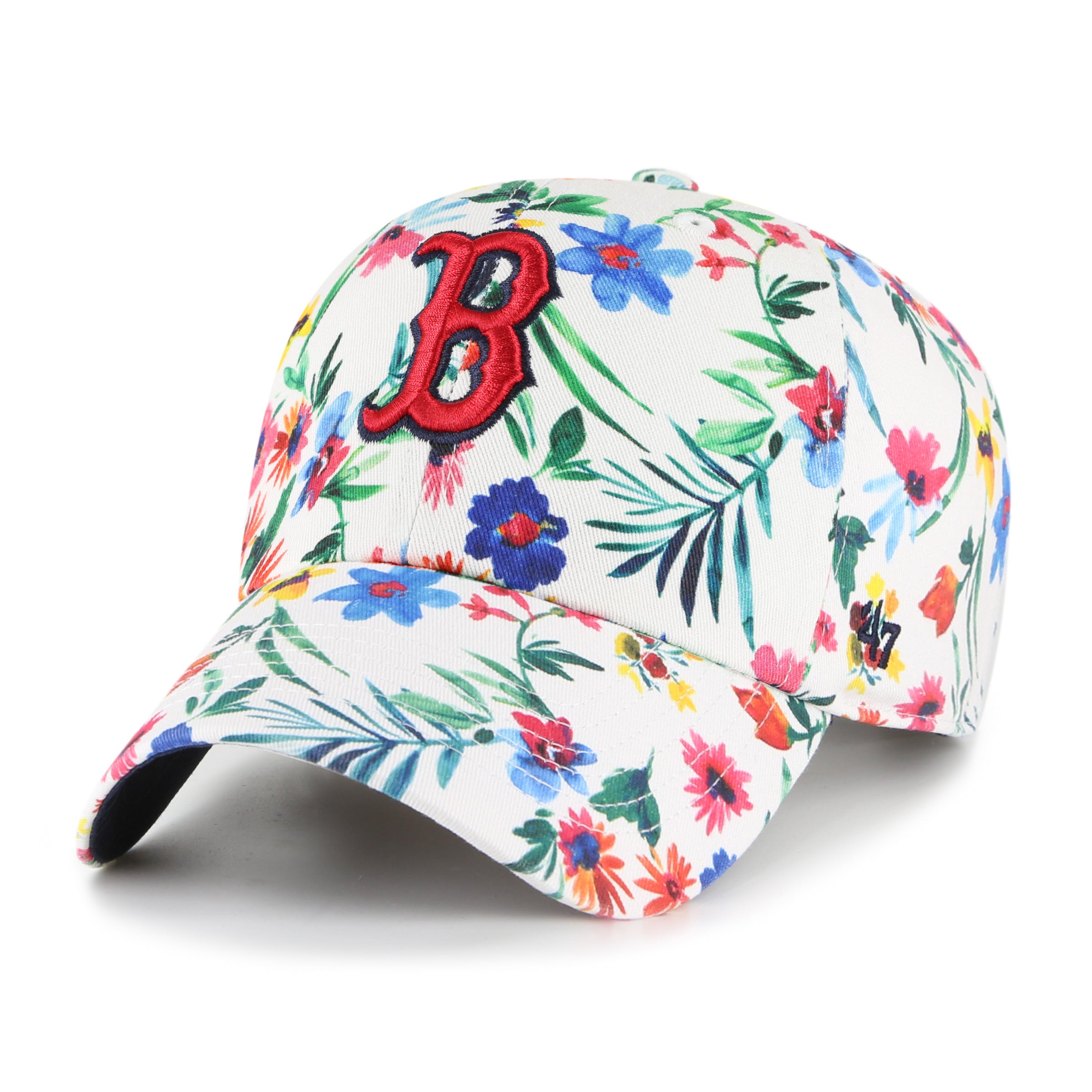 Boston Red Sox MLB 47 Brand Casquette réglable Highgrove Clean Up pour femme