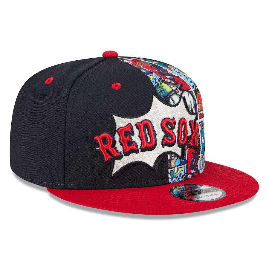 Boston Red Sox MLB New Era Men's Red/Navy 9Fifty 2025 Diamond Hero Edition Snapback