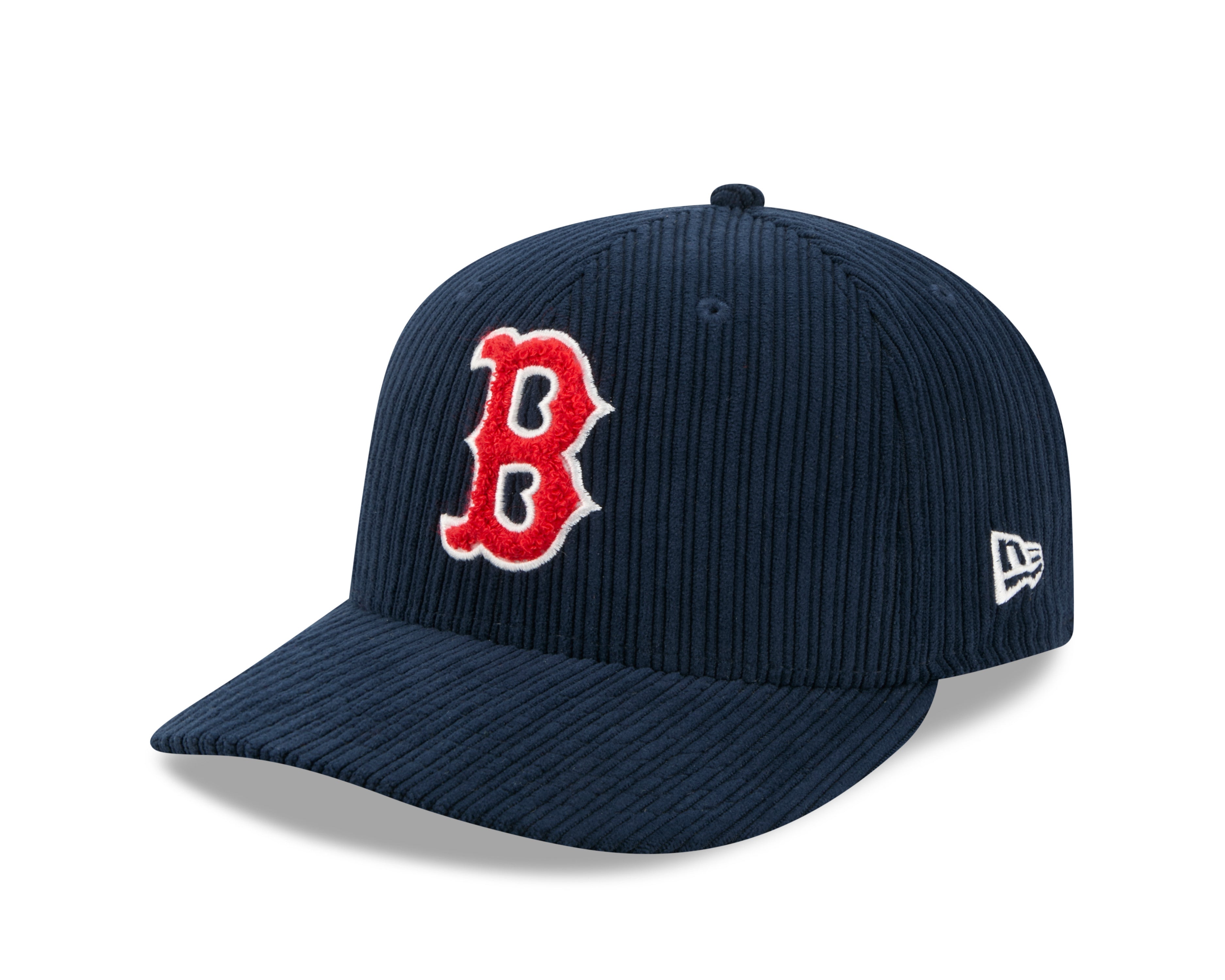 Boston Red Sox MLB New Era Men's Navy 59Fifty Chenille Pop Fitted Hat