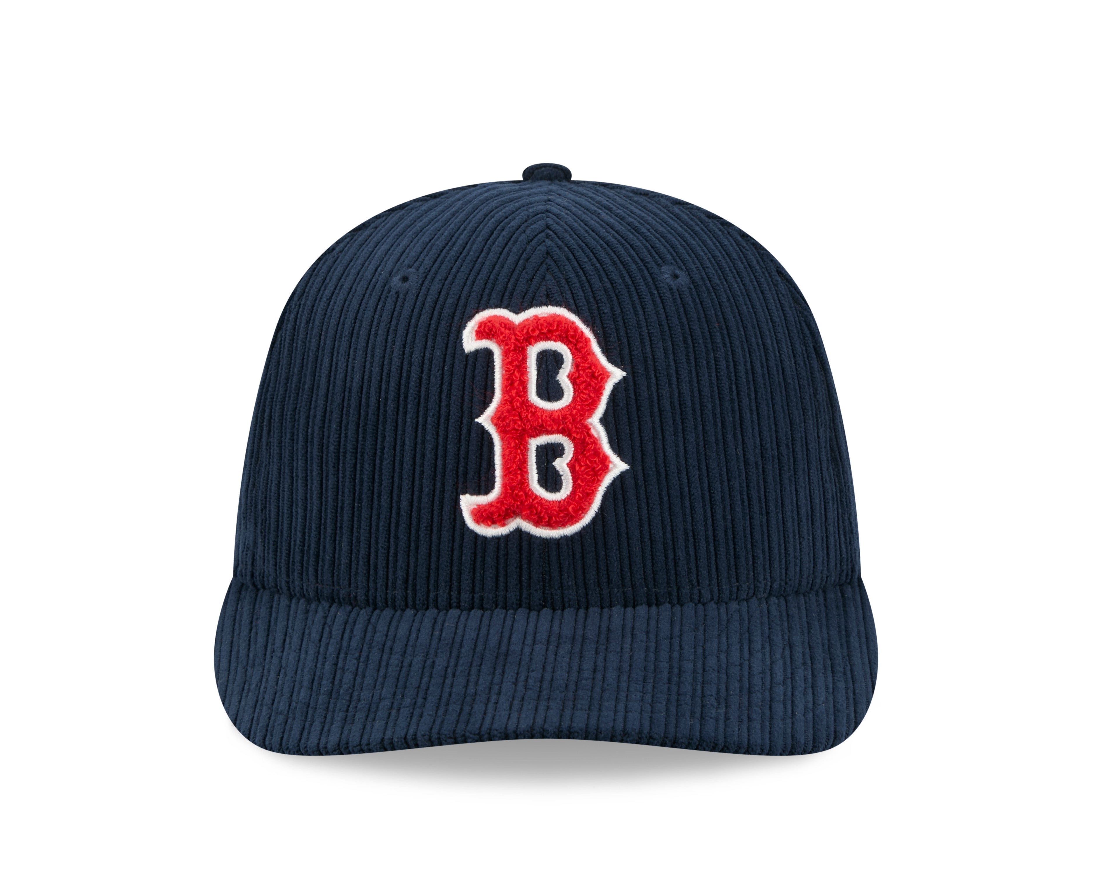 Boston Red Sox MLB New Era Men's Navy 59Fifty Chenille Pop Fitted Hat