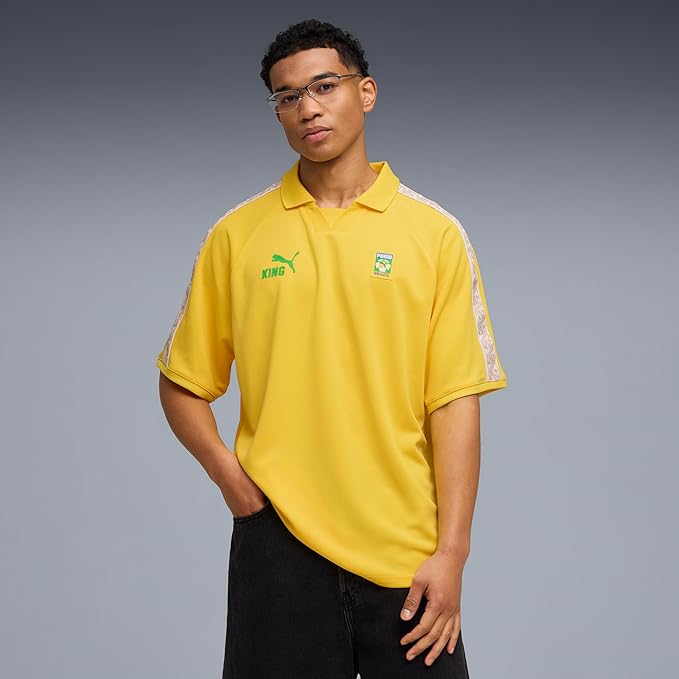 Brazil Puma Men's Yellow King Fanpack Jersey