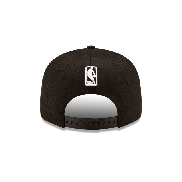 Brooklyn Nets NBA New Era Men's Black/White 9Fifty Alternate Basic Snapback