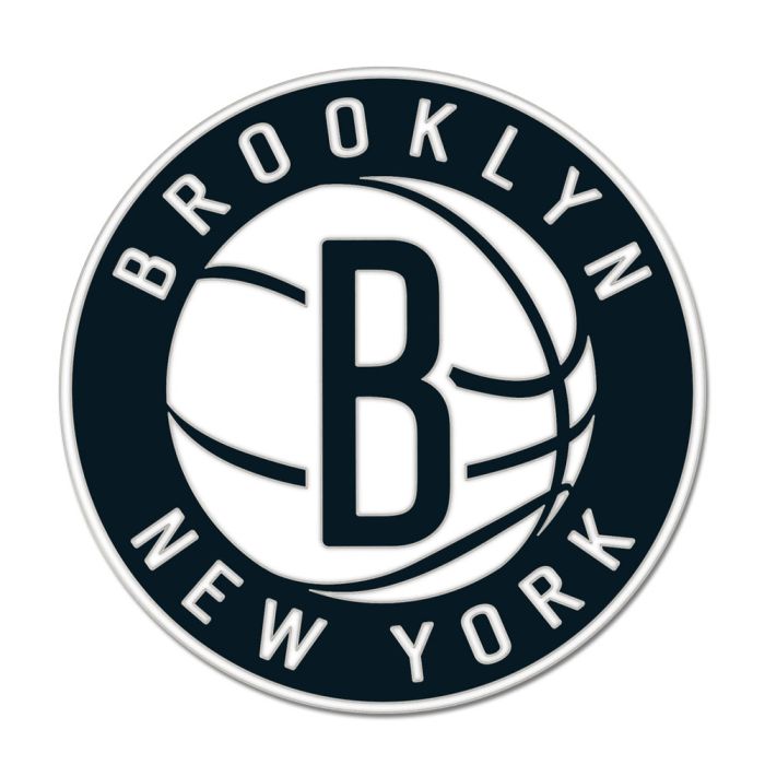 Brooklyn Nets NBA WinCraft Alternate Logo Collector Enamel Pin