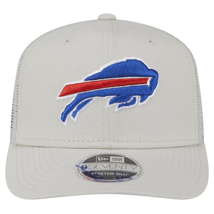 Buffalo Bills NFL New Era Men's Beige 9Seventy Stretch Snapback