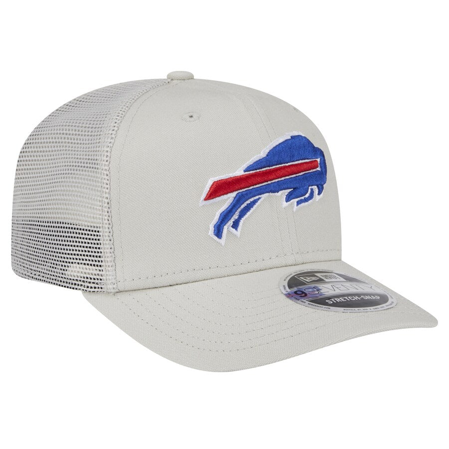 Buffalo Bills NFL New Era Men's Beige 9Seventy Stretch Snapback