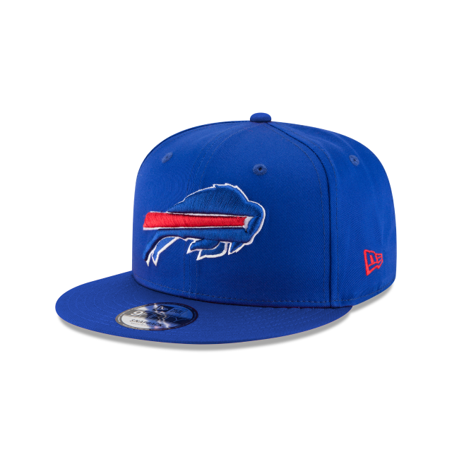 Buffalo Bills NFL New Era Majestic Blue 9Fifty Basic Snapback pour hommes