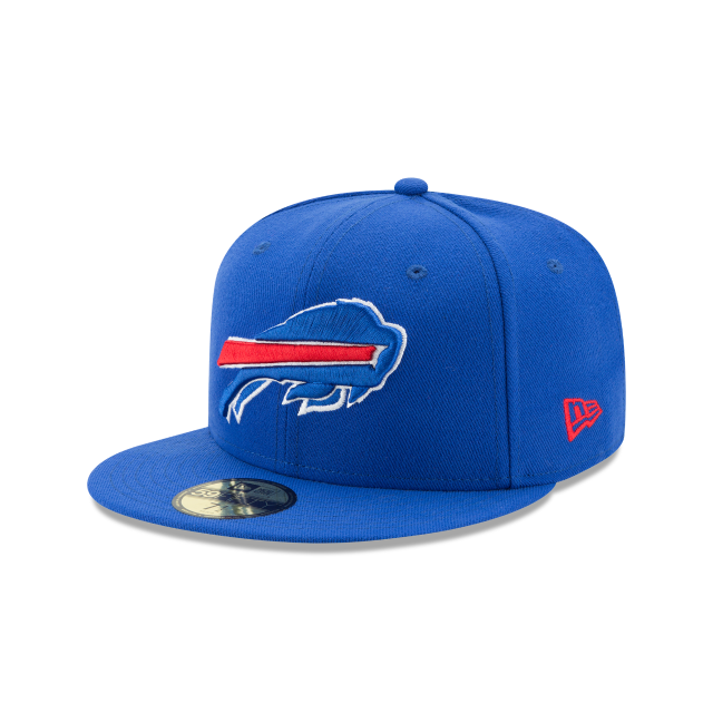 Buffalo Bills NFL New Era Men's Majestic Blue 59Fifty Team Basic Fitted Hat