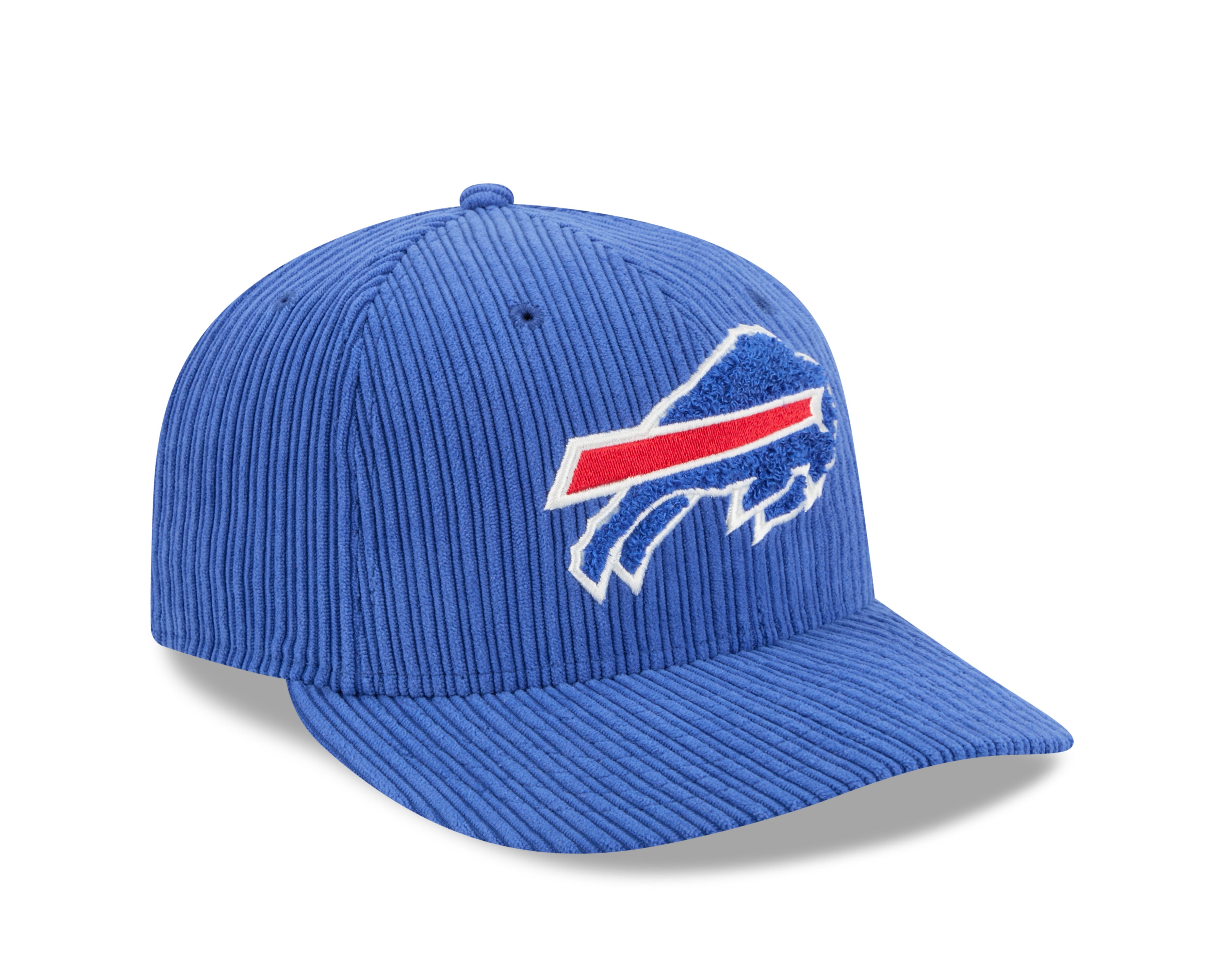 Buffalo Bills NFL New Era Men's Royal Blue 59Fifty Chenille Pop Fitted Hat