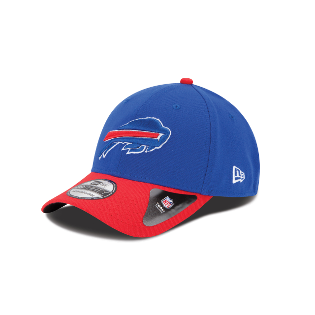 Buffalo Bills NFL New Era Casquette extensible classique pour hommes, bleu royal/rouge 39Thirty Team