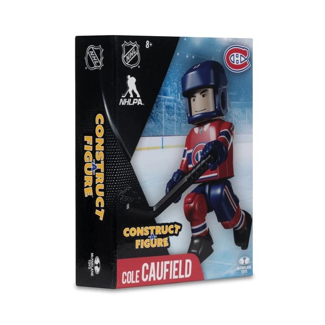 Cole Caufield Montreal Canadiens NHL McFarlene Construct A-Figure Mini Figure Toy