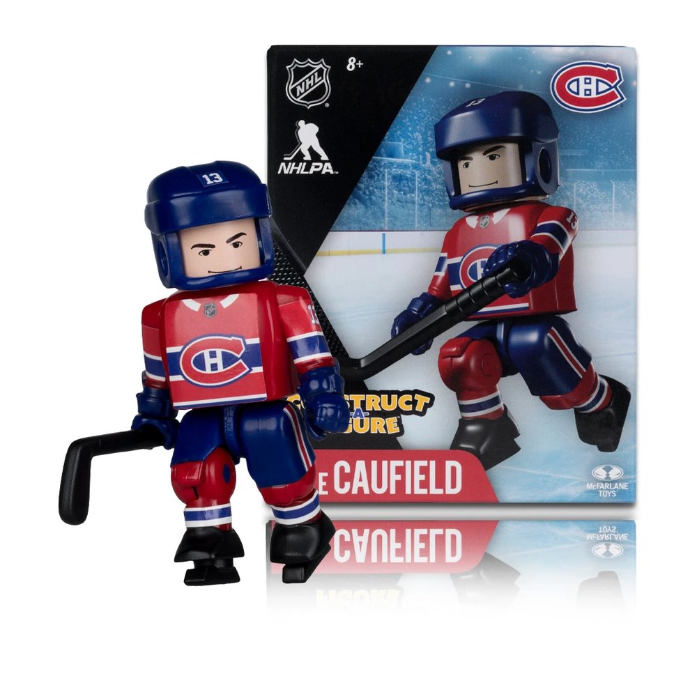 Figurine Cole Caufield Montreal Canadiens LNH McFarlane Construct A-Figure
