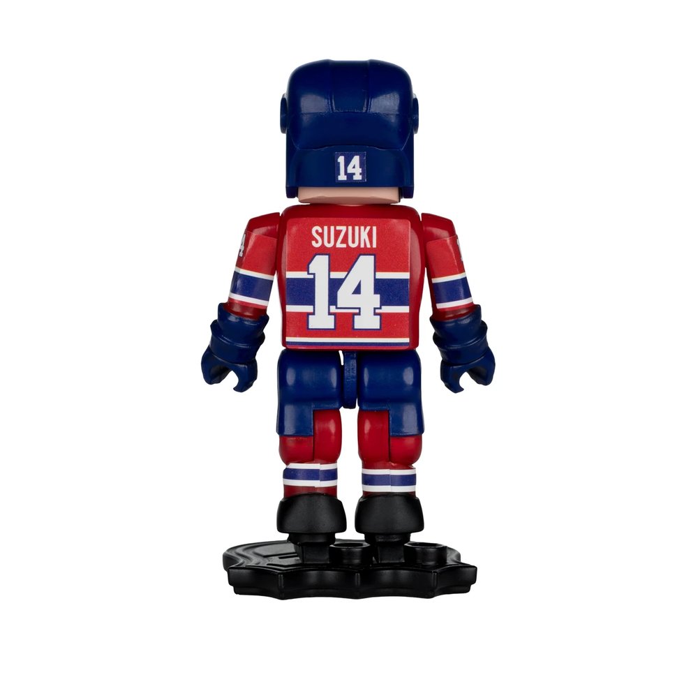 Nick Suzuki Montreal Canadiens NHL McFarlene Construct A-Figure Mini Figure Toy