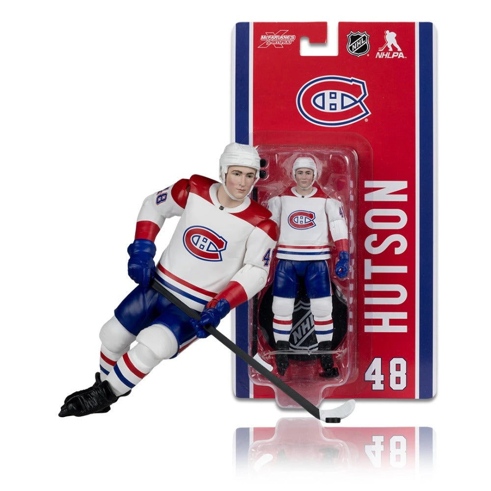Lane Hutson Montreal Canadiens NHL McFarlene's Sportspick Articulated Action Figure Toy