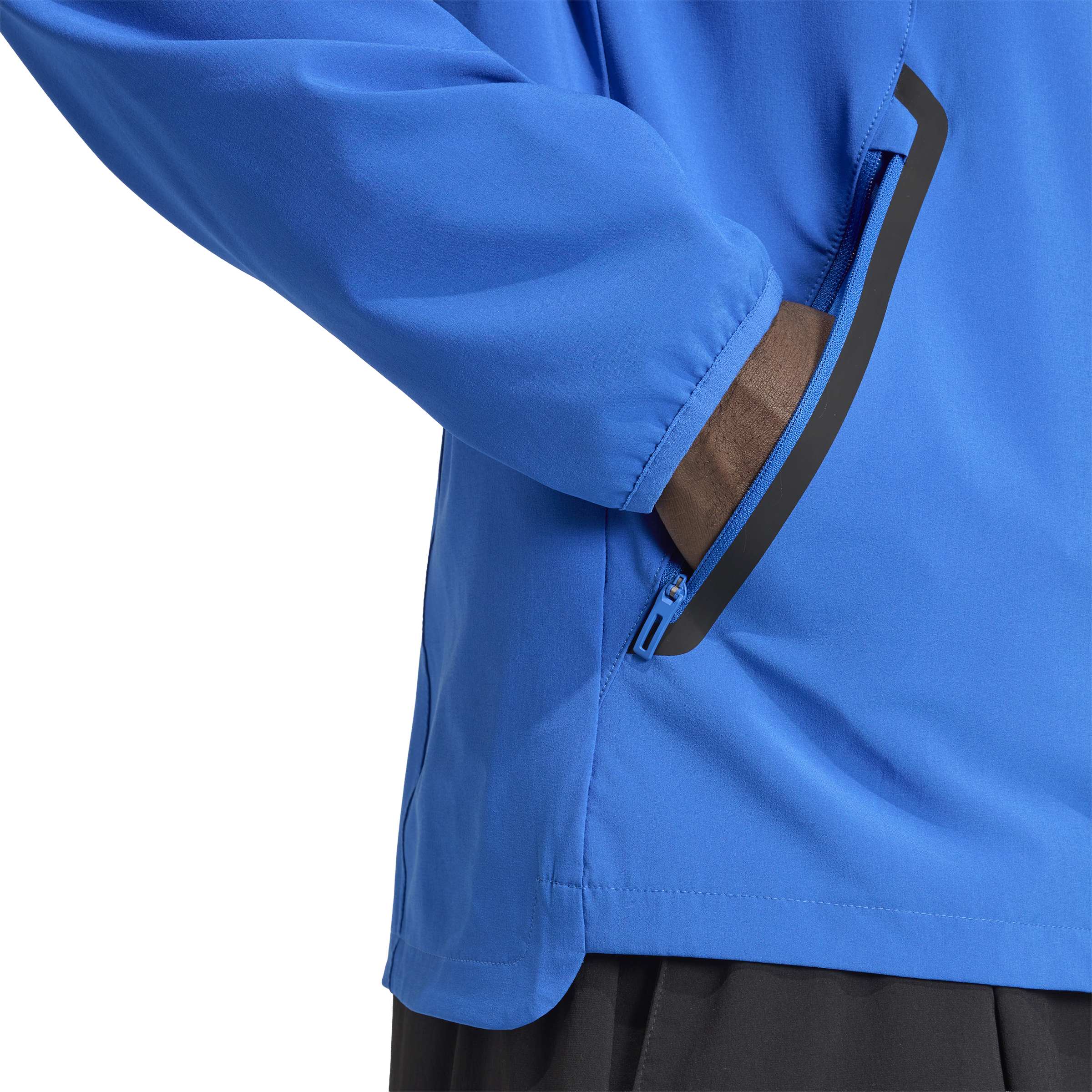CF Montreal MLS Adidas Men's Royal Blue Tiro Travel Windbreaker Jacket