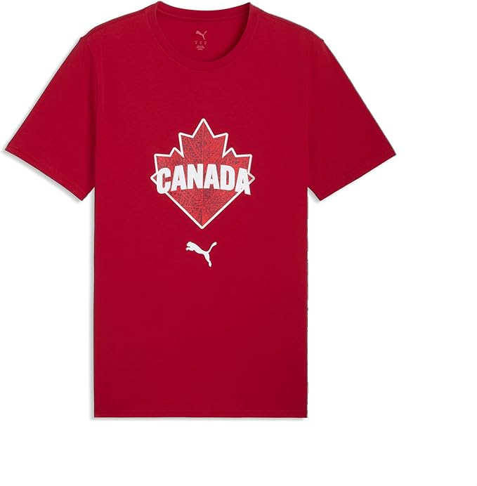 Canada Passion Puma Men's Red T-Shirt