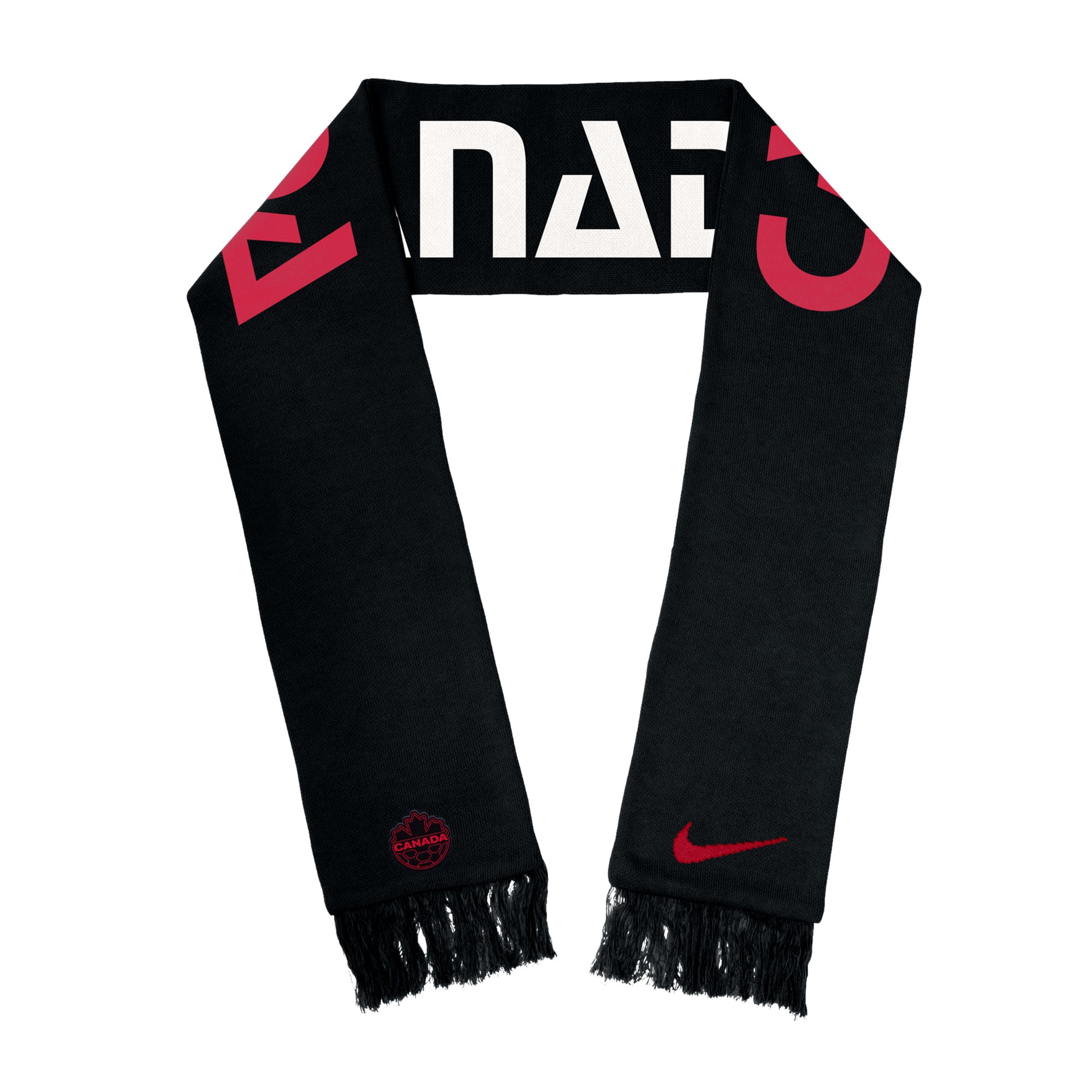 Canada Soccer FIFA Nike Black Sublimated Scarf