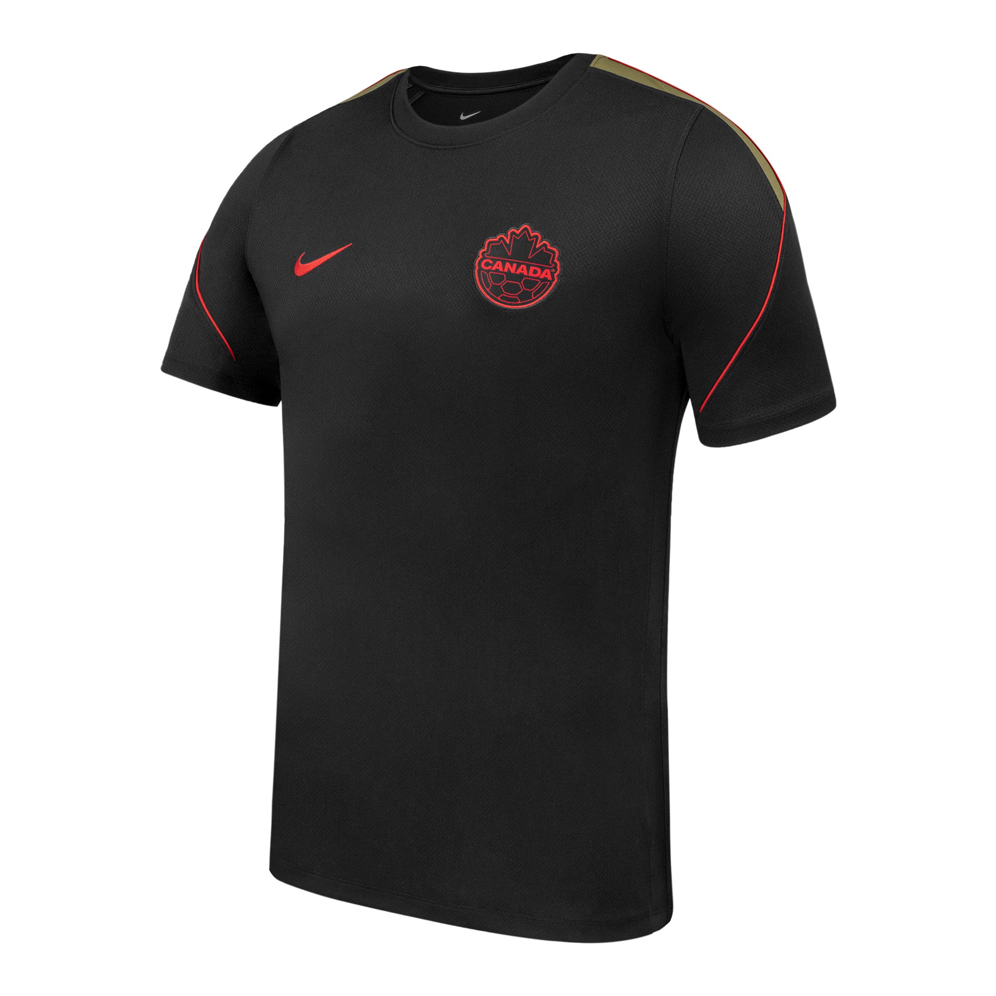 Canada Soccer FIFA Nike Men's Black Strike T-Shirt