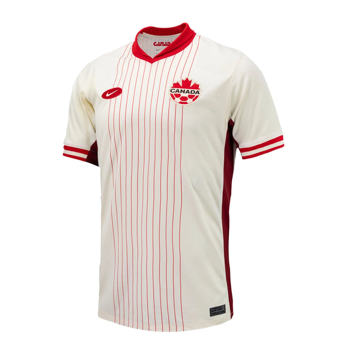 Canada Soccer FIFA Nike Men's Ivory 2024 Replica Jersey