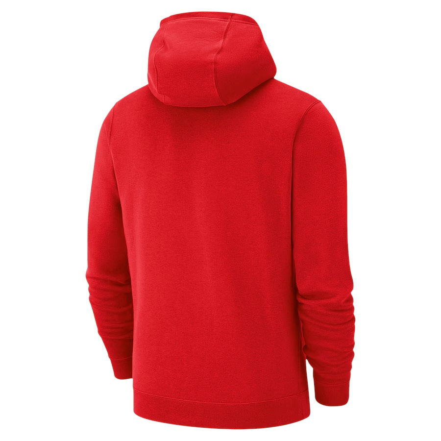 Sweat à capuche entièrement zippé Nike rouge pour homme de la FIFA Canada Soccer