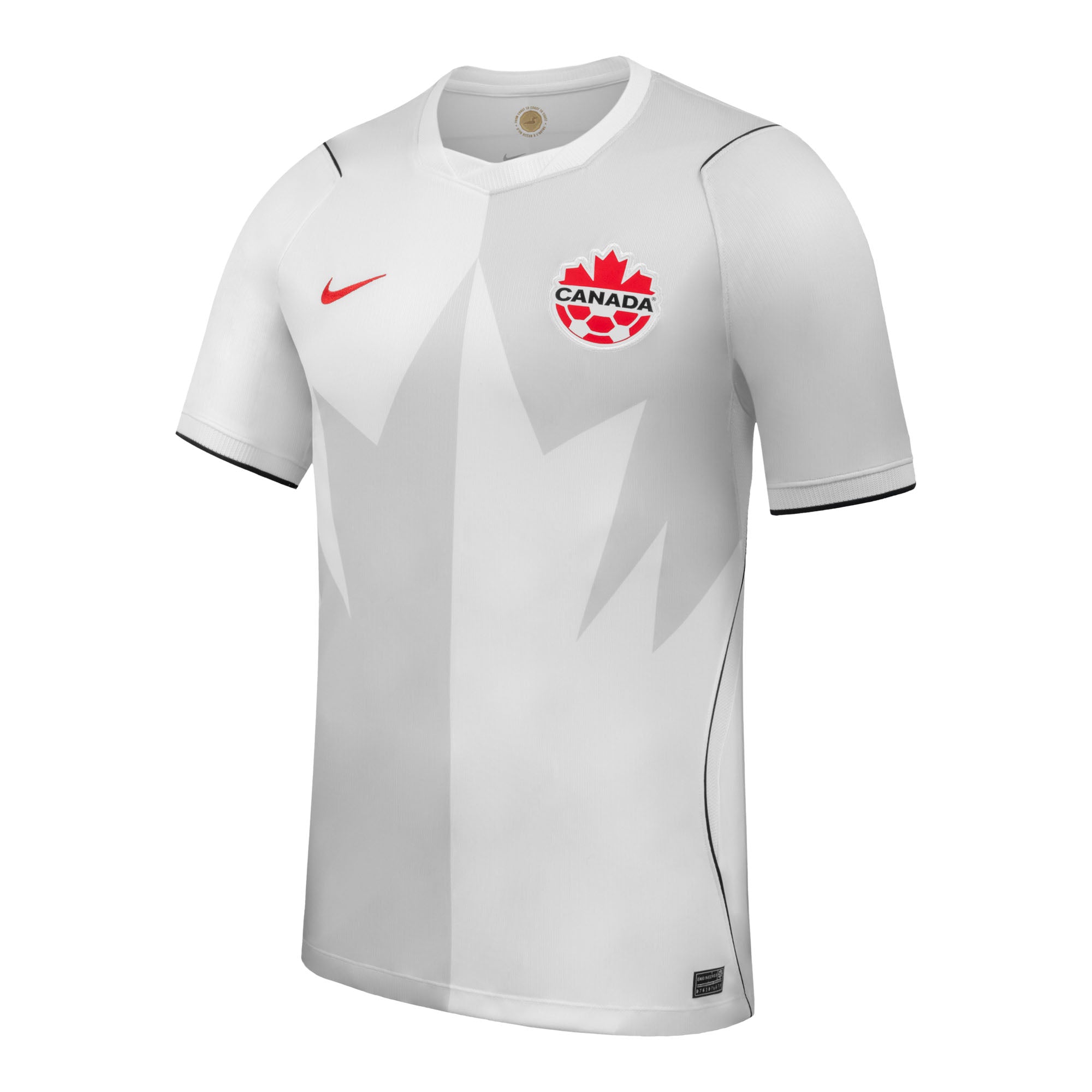 Canada Soccer FIFA Nike Men's White 2026 Home Stadium Replica Jersey