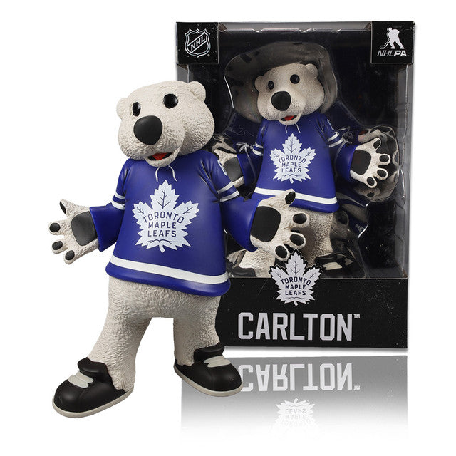 Carlton The Bear Toronto Maple Leafs NHL McFarlane Toys Mascot 8" Vinyl Figure
