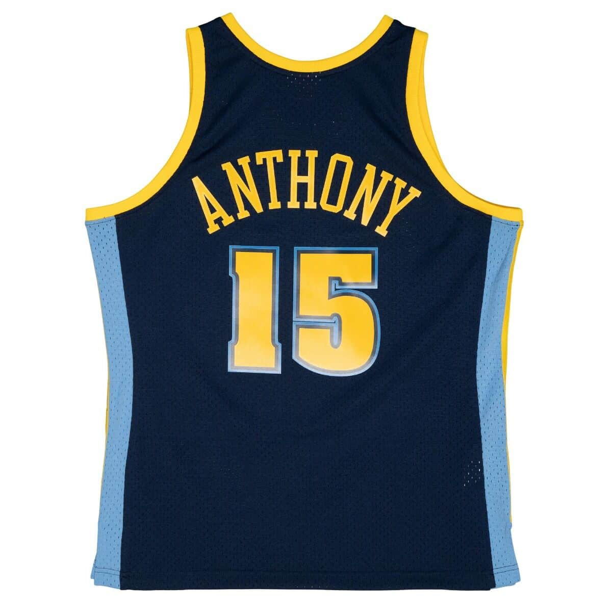 Carmelo Anthony Denver Nuggets NBA Mitchell & Ness Homme Bleu Marine 2006-07 Hardwood Classics Swingman Maillot