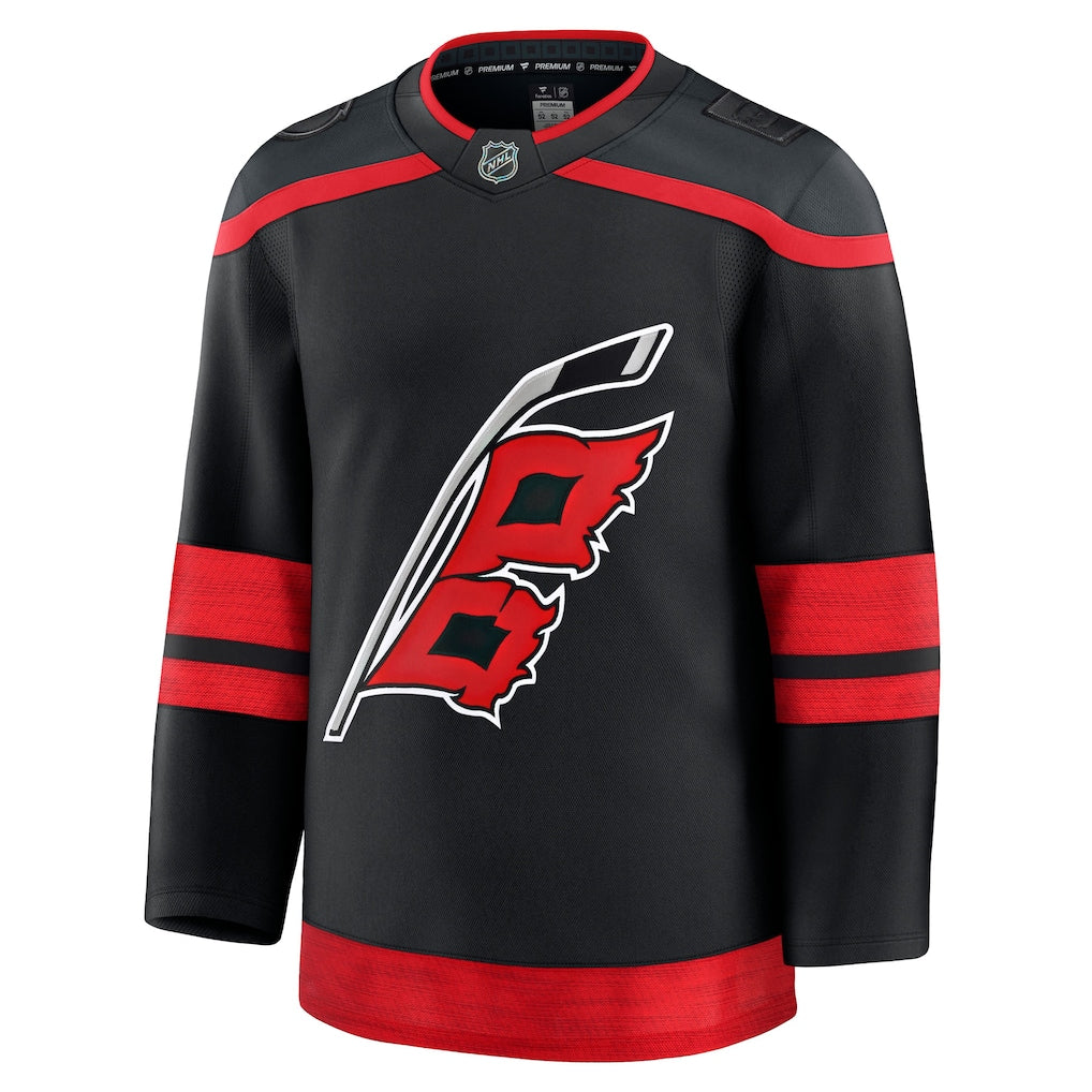 Carolina Hurricanes NHL Fanatics Branded Men's Black Premium Jersey