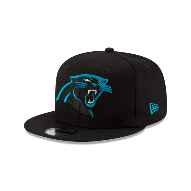 Casquette Snapback 9Fifty Basic noire des Panthers de la Caroline NFL New Era pour hommes