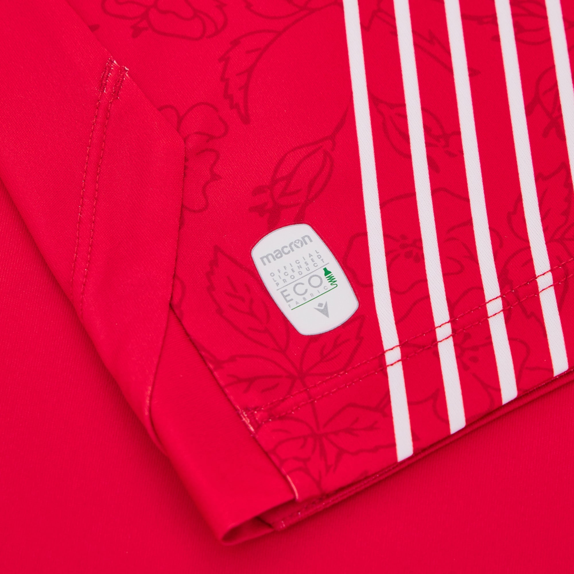 Maillot de match principal rouge Cavalry FC CPL Macron 2025/26 pour homme