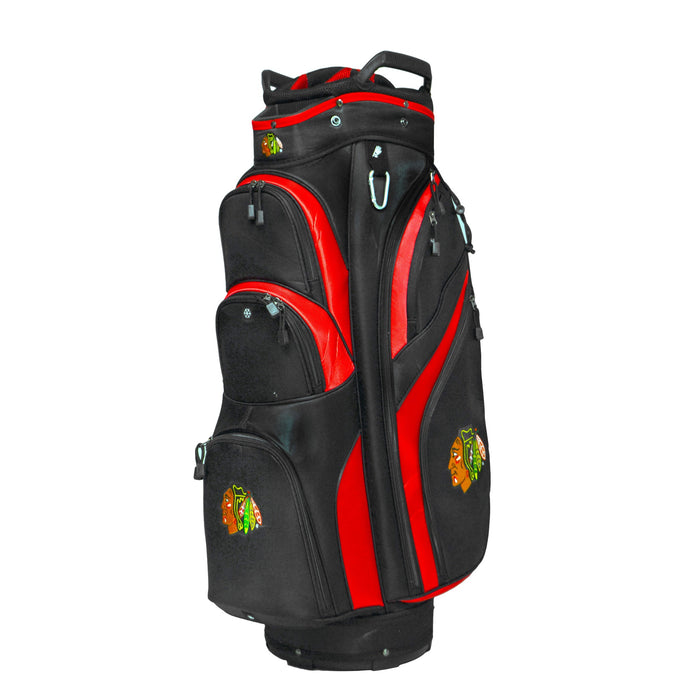 Chicago Blackhawks NHL Black/Red Golf Cart Bag