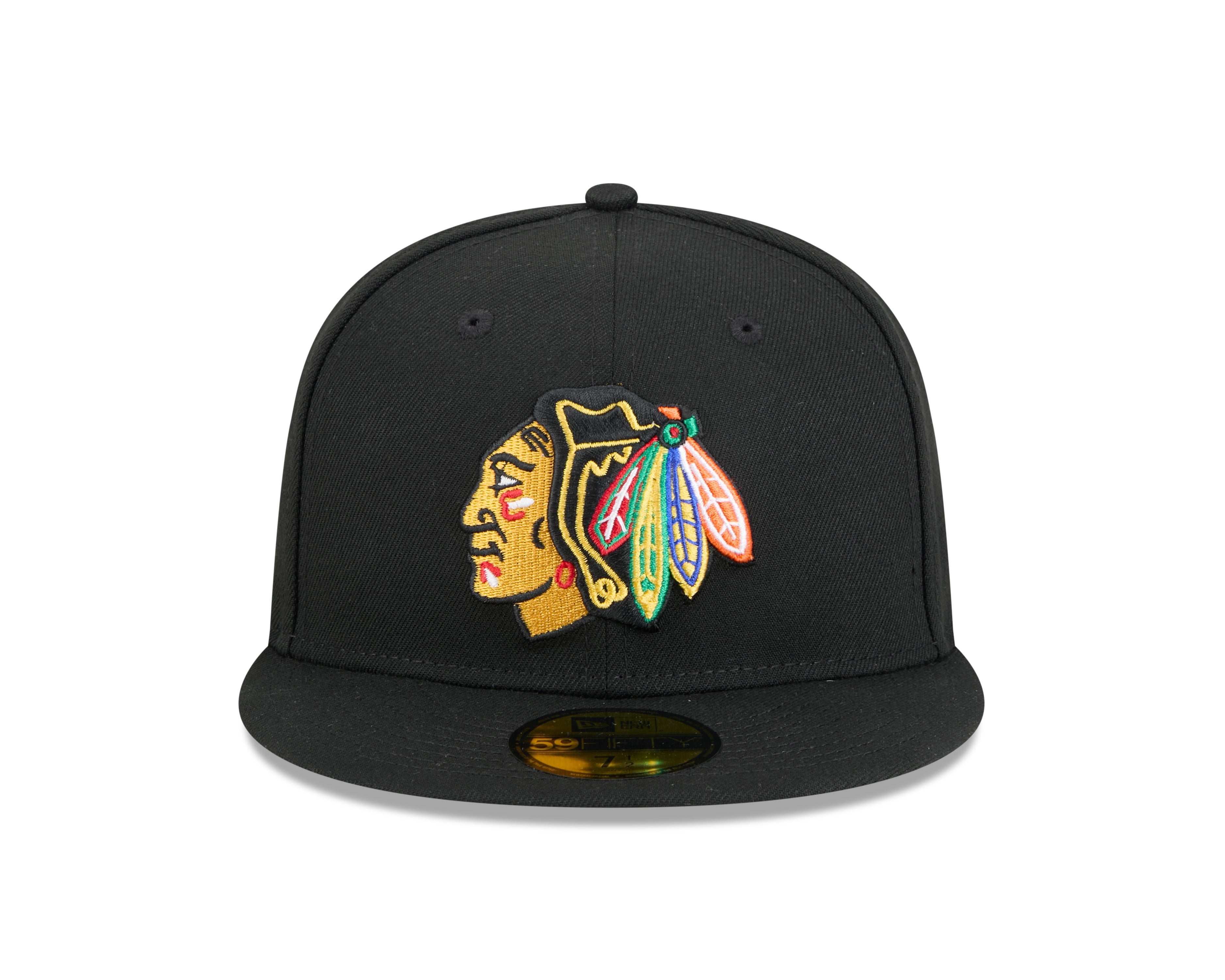 Chicago Blackhawks NHL New Era Men's Black 59Fifty Core Fitted Hat