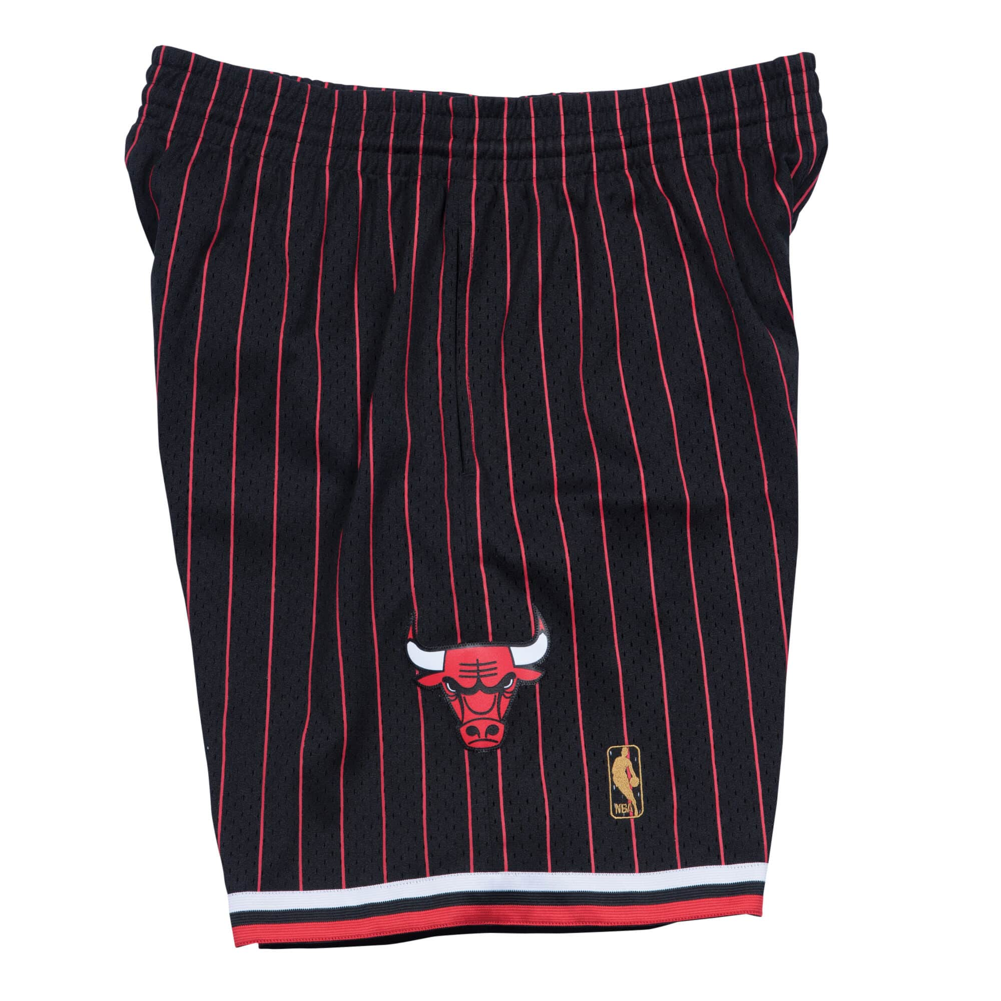 Chicago Bulls NBA Mitchell & Ness Men's Black 1996-97 Alternate Hardwood Classics Swingman Shorts