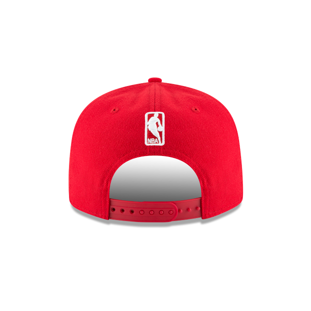 Chicago Bulls NBA New Era Men's Red 9Fifty Basic Snapback