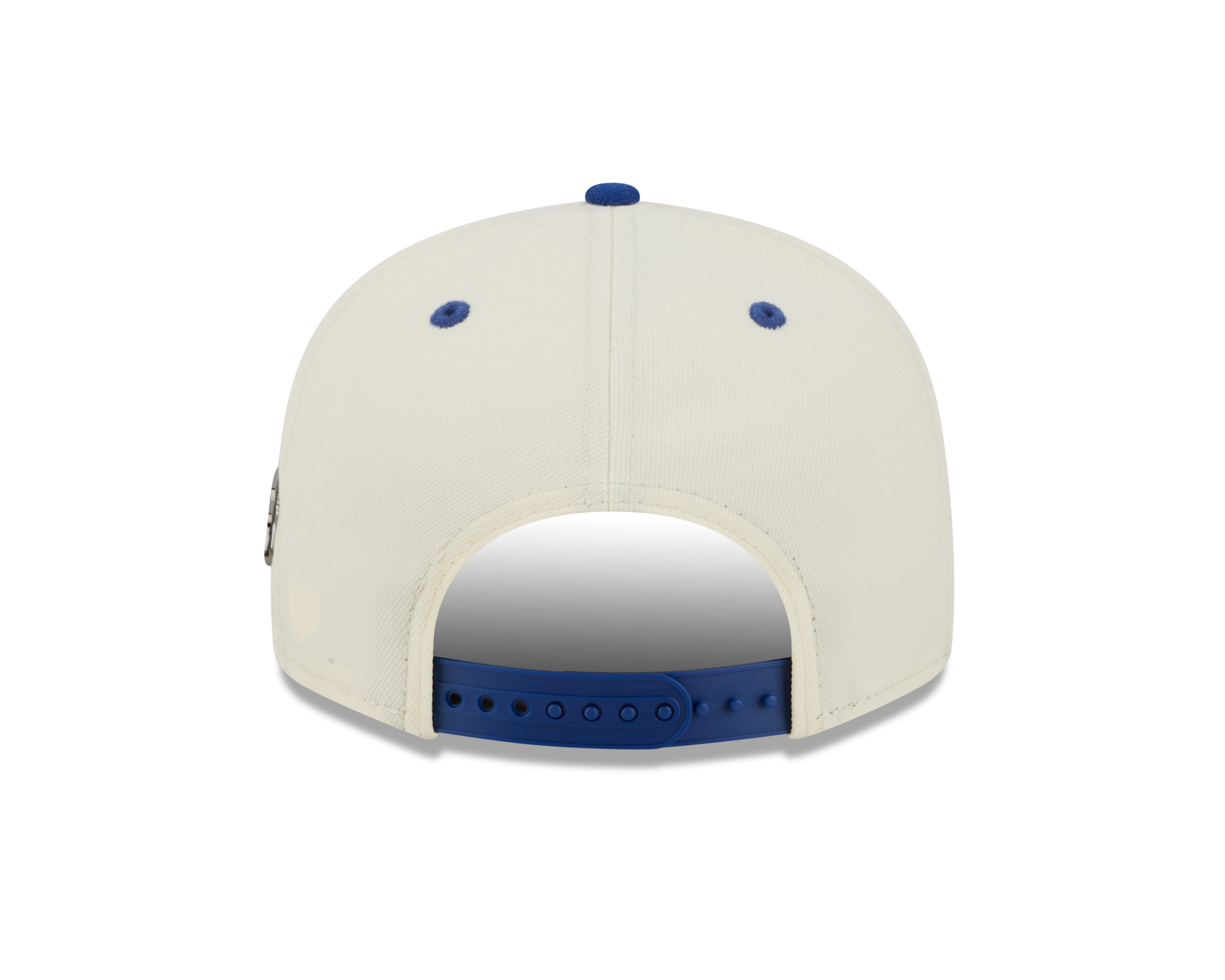 Chicago Cubs MLB New Era Men's Cream/Royal Blue 9Fifty Mascot Pin Snapback