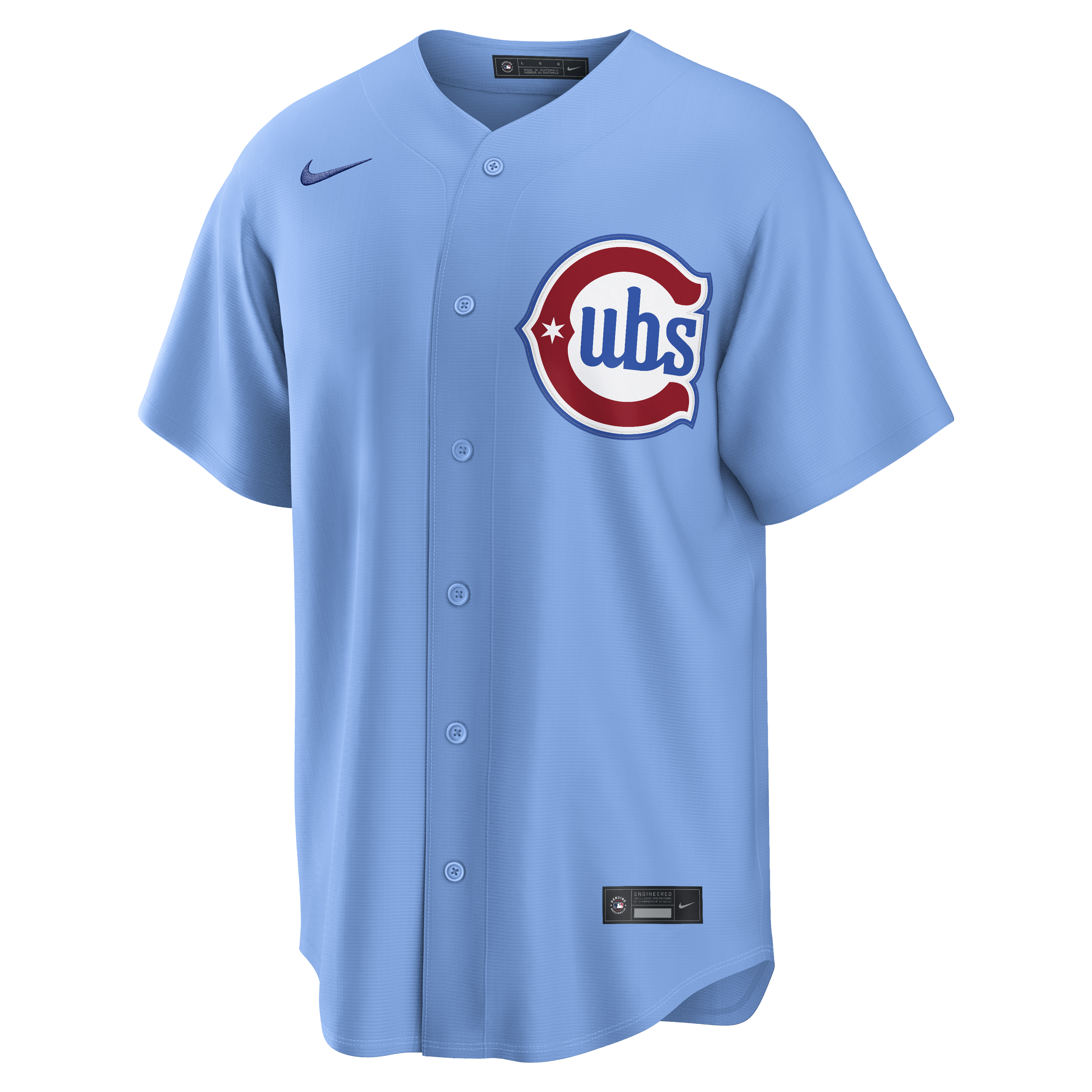 Chicago Cubs MLB Nike Men's Powder Blue Alternate Replica Jersey