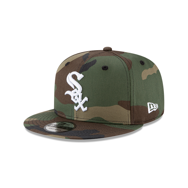 Casquette Snapback 9Fifty Camo Basic MLB New Era des Chicago White Sox pour hommes