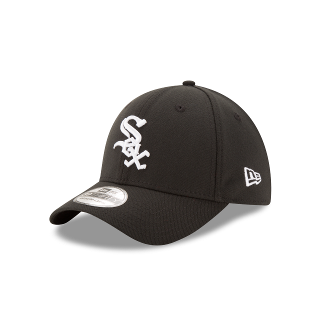 Chicago White Sox MLB New Era Men's Black 39Thirty Team Classic Stretch Fit Hat